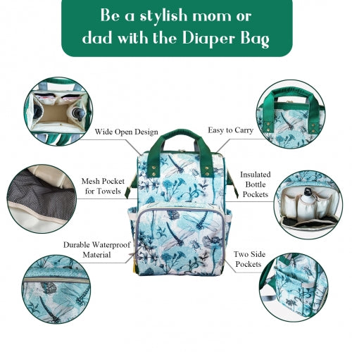 Multi-Function Diaper Backpack/Diaper Bag