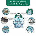Load image into Gallery viewer, Multi-Function Diaper Backpack/Diaper Bag
