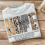 Load image into Gallery viewer, &quot;Hope Scripture&quot; Shirt

