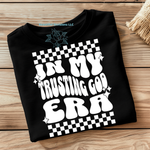 Load image into Gallery viewer, &quot;In My Trusting God Era&quot; T-shirt
