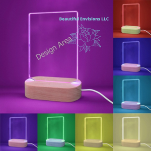 Multi Color Light Changing Photo Display