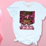Load image into Gallery viewer, "Breast Cancer Warrior" T-shirt
