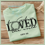 Load image into Gallery viewer, "For God So Loved The World" T-shirt
