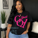Load image into Gallery viewer, "Just God" T-shirt

