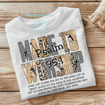 Load image into Gallery viewer, &quot;Made To Worship&quot; Shirt
