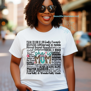 "She Is Mom" Shirt