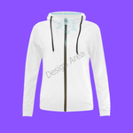 Load image into Gallery viewer, All  Over Print Women's Zipped Hoodie
